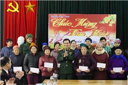 Quân khu: Thăm, kiểm tra, chúc tết các đơn vị LLVT và các xã vùng biên thuộc tỉnh Cao Bằng